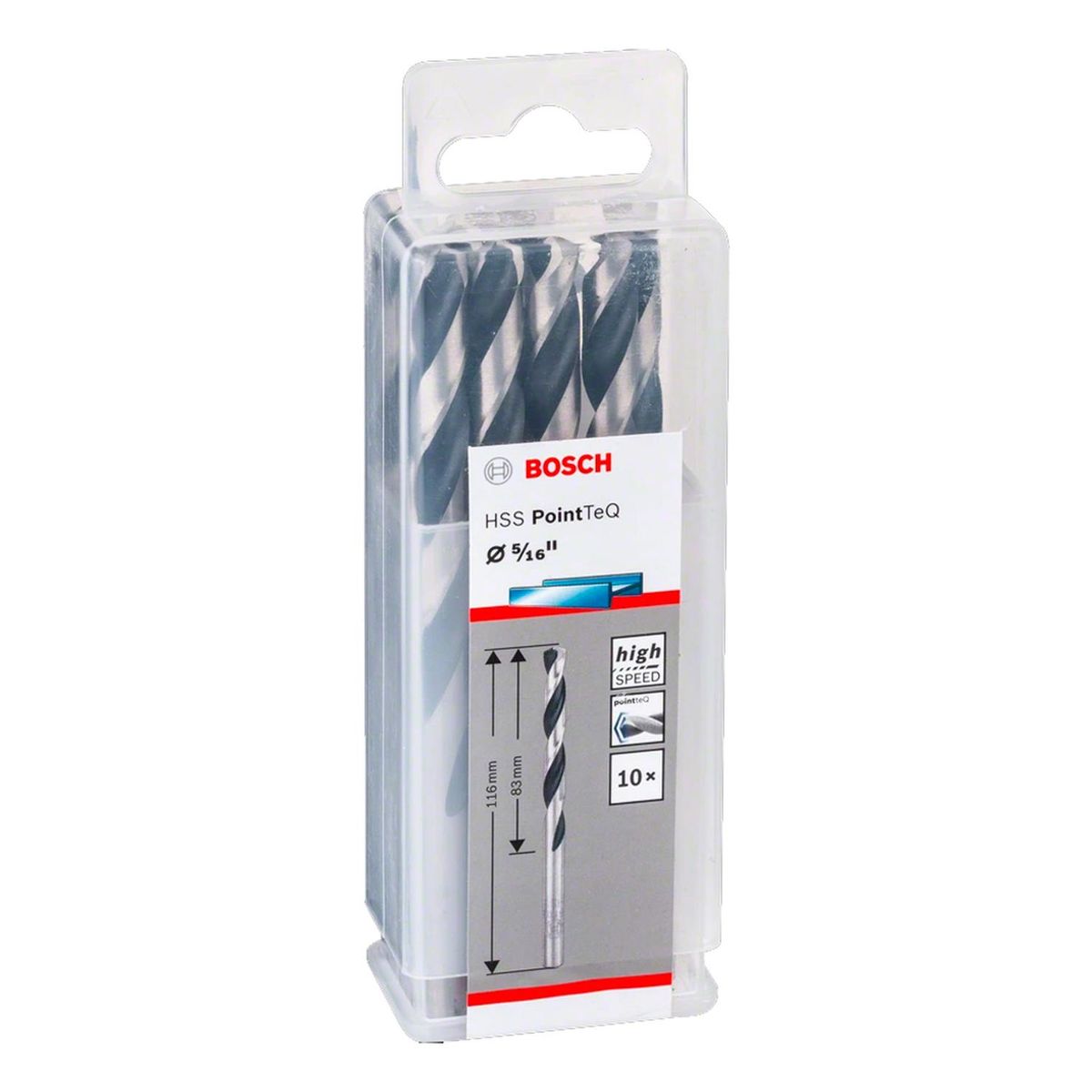 BOSCH - Bosch Broca Metal HSS PointTeQ CjaX10  5/16"