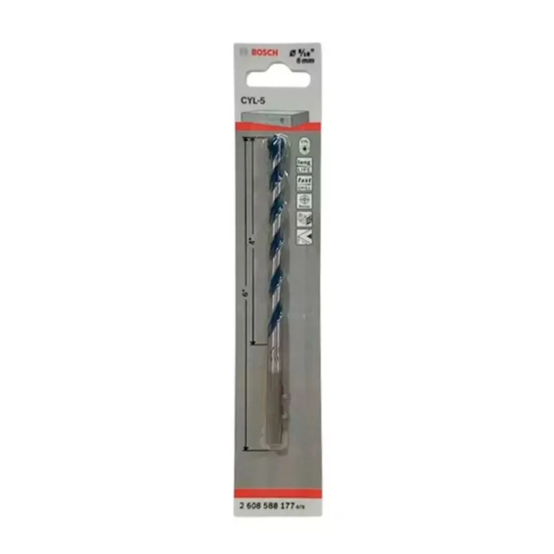 BOSCH - Bosch Broca Muro Concreto CYL-5  8.0mm 5/16X4X6