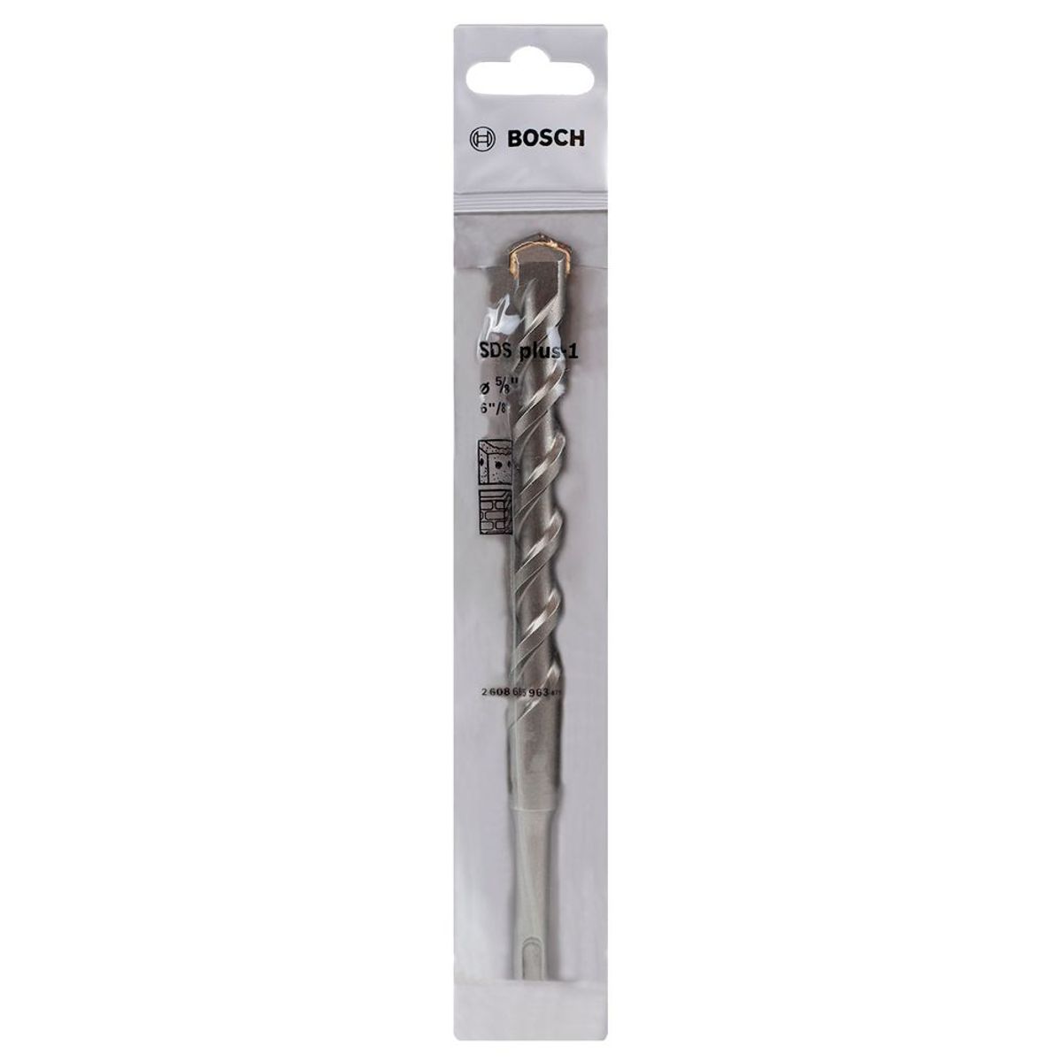 BOSCH - Bosch Broca Perforación SDS Plus-1  15.9mm 5/8"X6"X8"