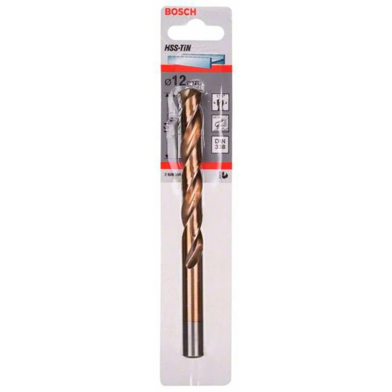 BOSCH - Broca Bosch Hss-Tin 12mm