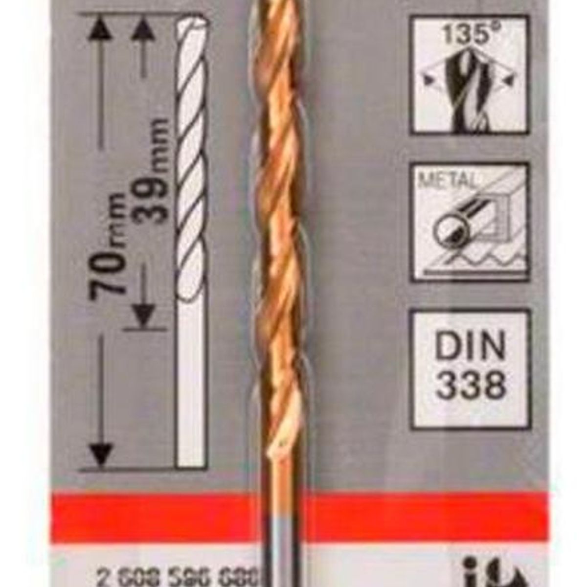 BOSCH - Broca Bosch Hss-Tin  3.5mm