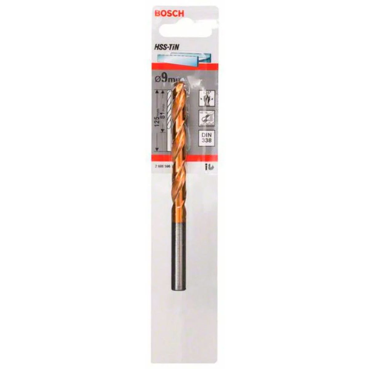 Bosch - Broca Bosch Hss-Tin 9mm