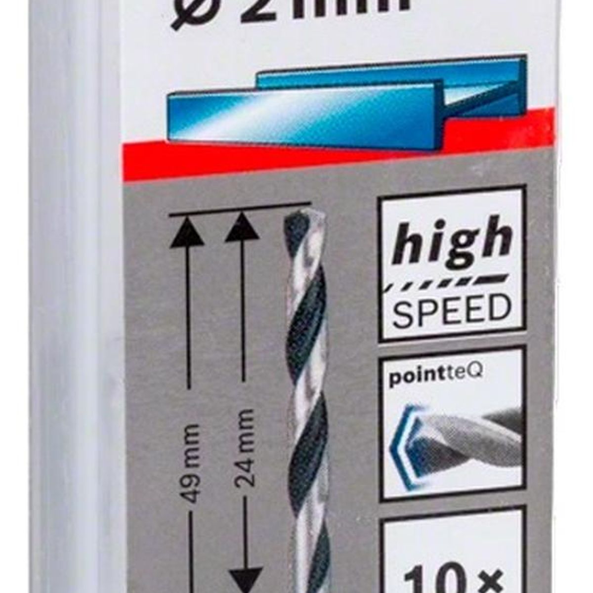 BOSCH - Broca Metal Hss Pointteq Cjax10 20Mm