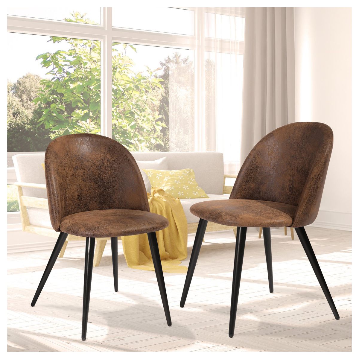 NOVAHUS - Set x 2 Sillas Comedor Nirvana Café