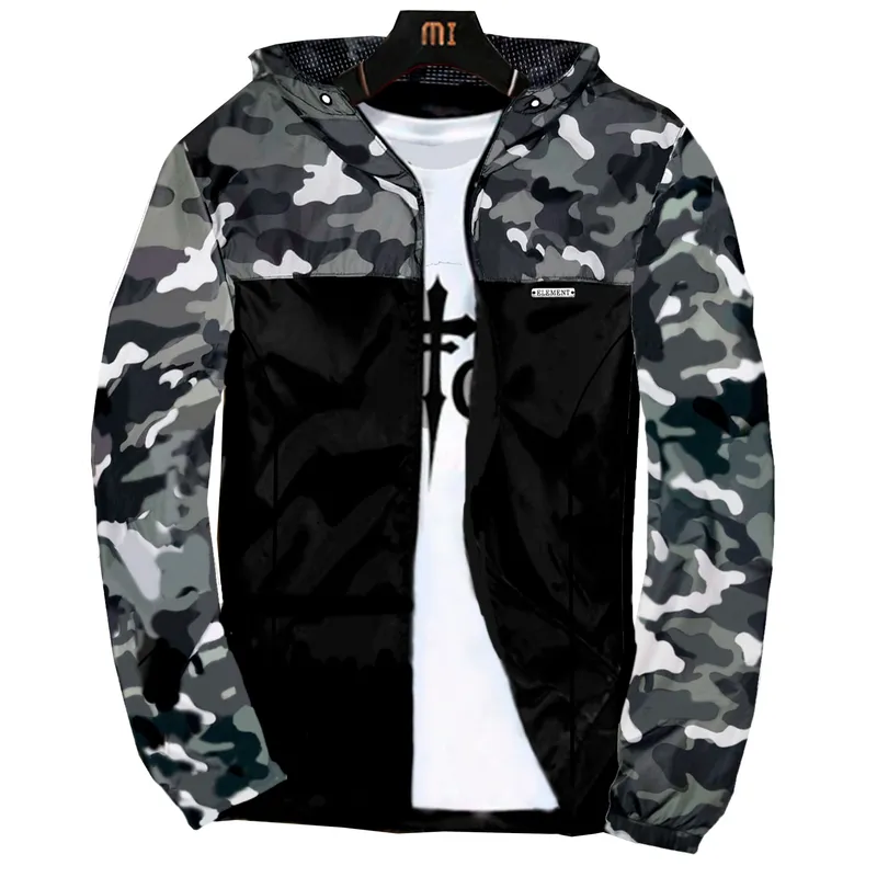 ELEMENT SPECIAL EDITION - CASACA CORTAVIENTO CAMUFLADO PARA HOMBRE