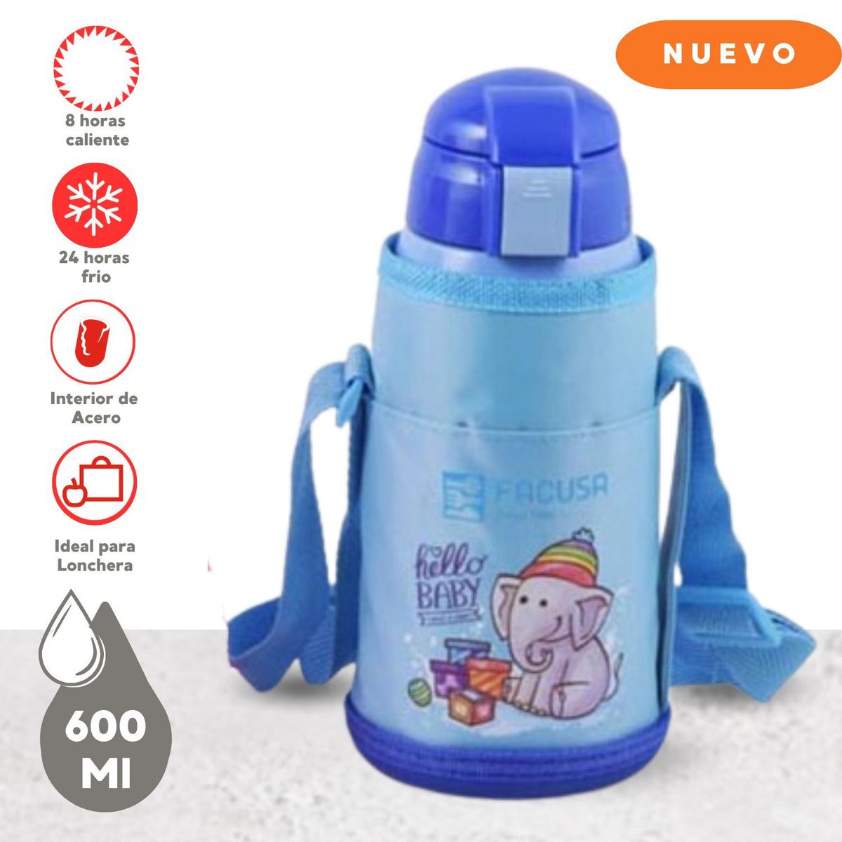 FACUSA - Termotomatodo Hello Baby 600ml