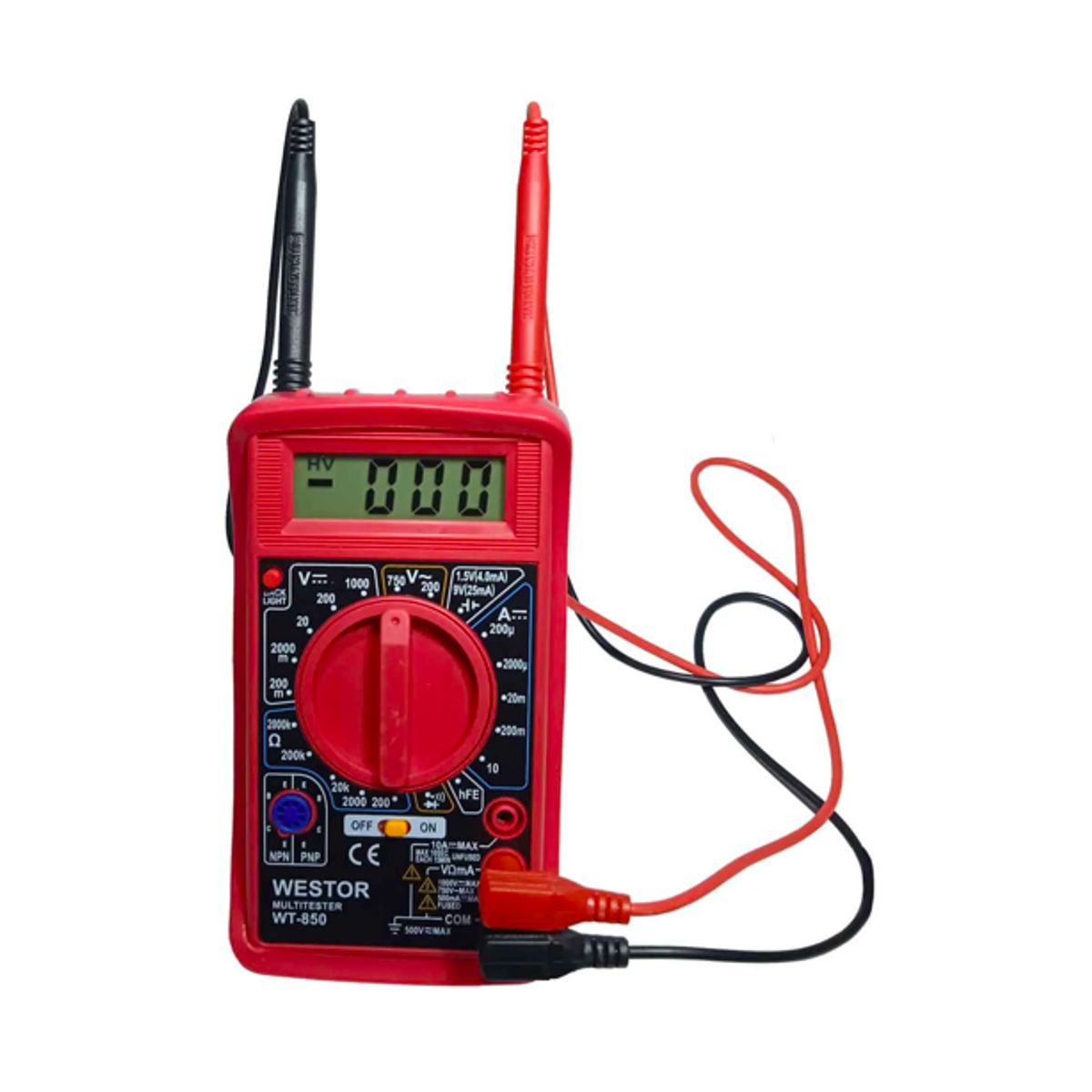 WESTOR - Multímetro Digital WT-850 WESTOR