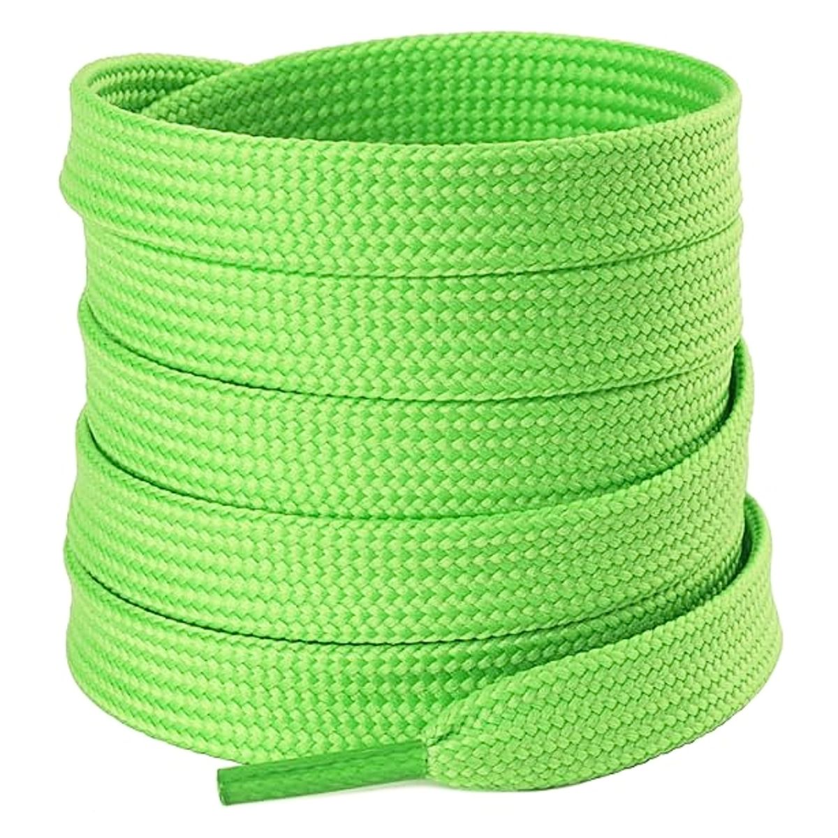 GENERICO - Pasador cordones grueso ancho para zapatillas 1.20m 2 pares