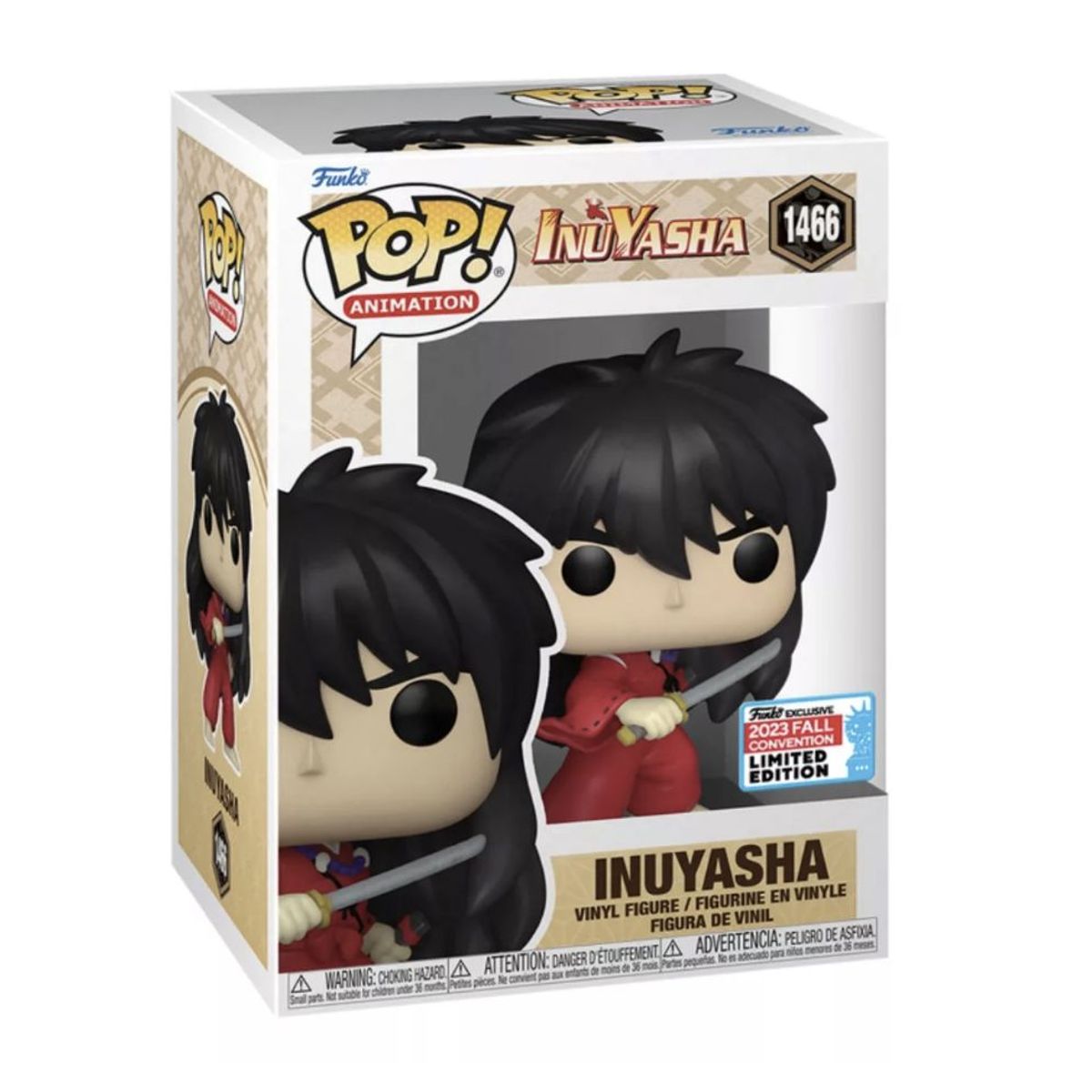 FUNKO - Inuyasha Forma Humana Funko Pop 1466 Exclusivo Con