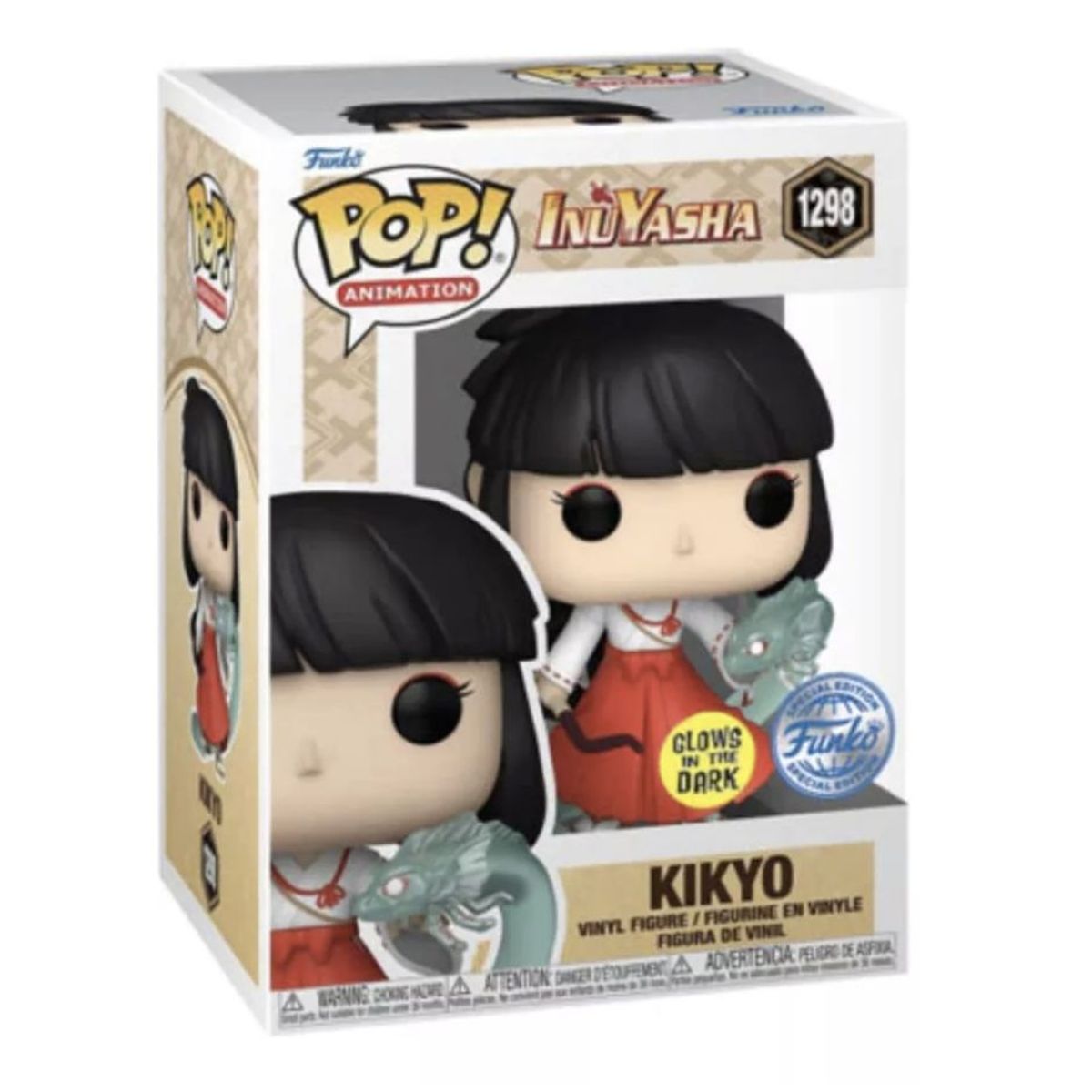 FUNKO - Kikyo Funko Pop 1298 Glow In The Dark Inuyasha Special