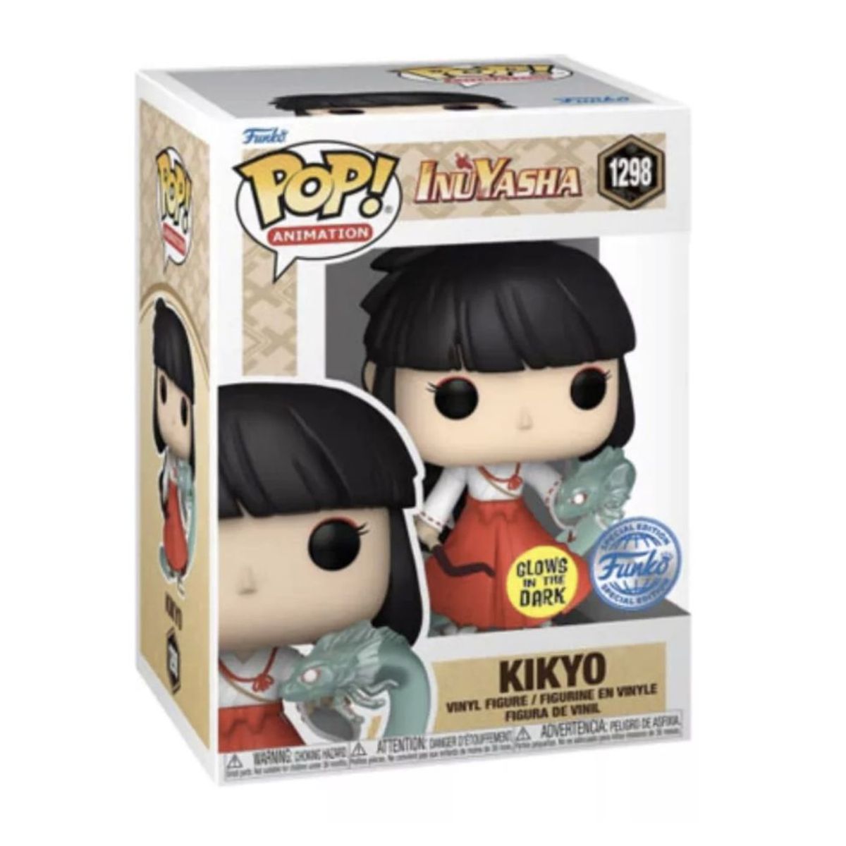 FUNKO - Kikyo Funko Pop 1298 Glow In The Dark Inuyasha Special