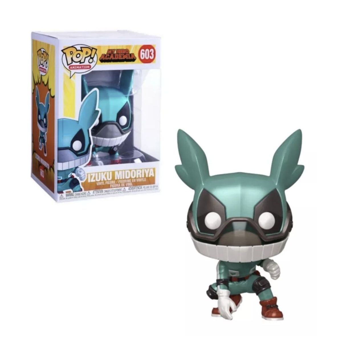 FUNKO - Izuku Midoriya Helmet Funko Pop 603 Metalico MHA