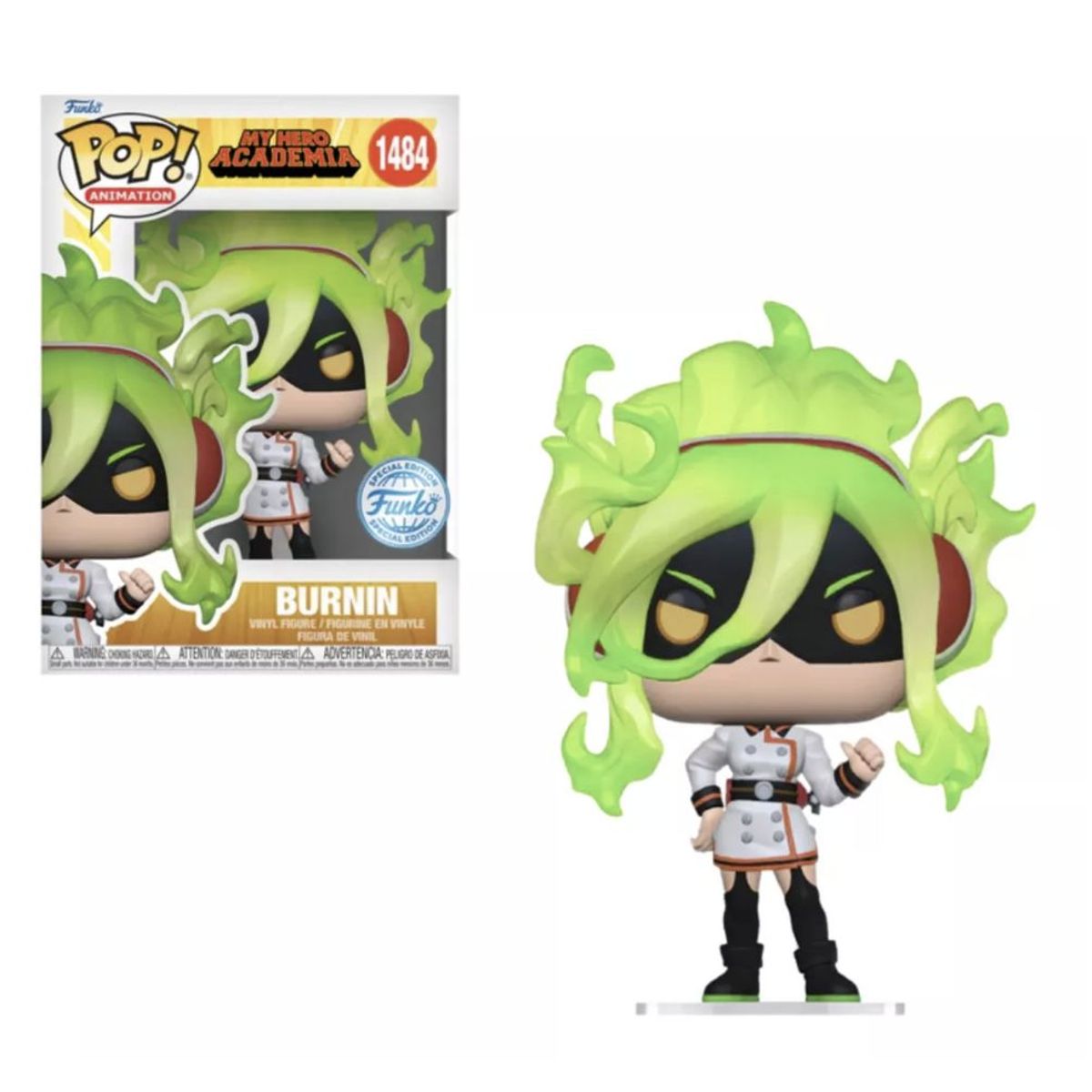 FUNKO - Burnin Funko Pop 1484 My Hero Academia Exclusivo