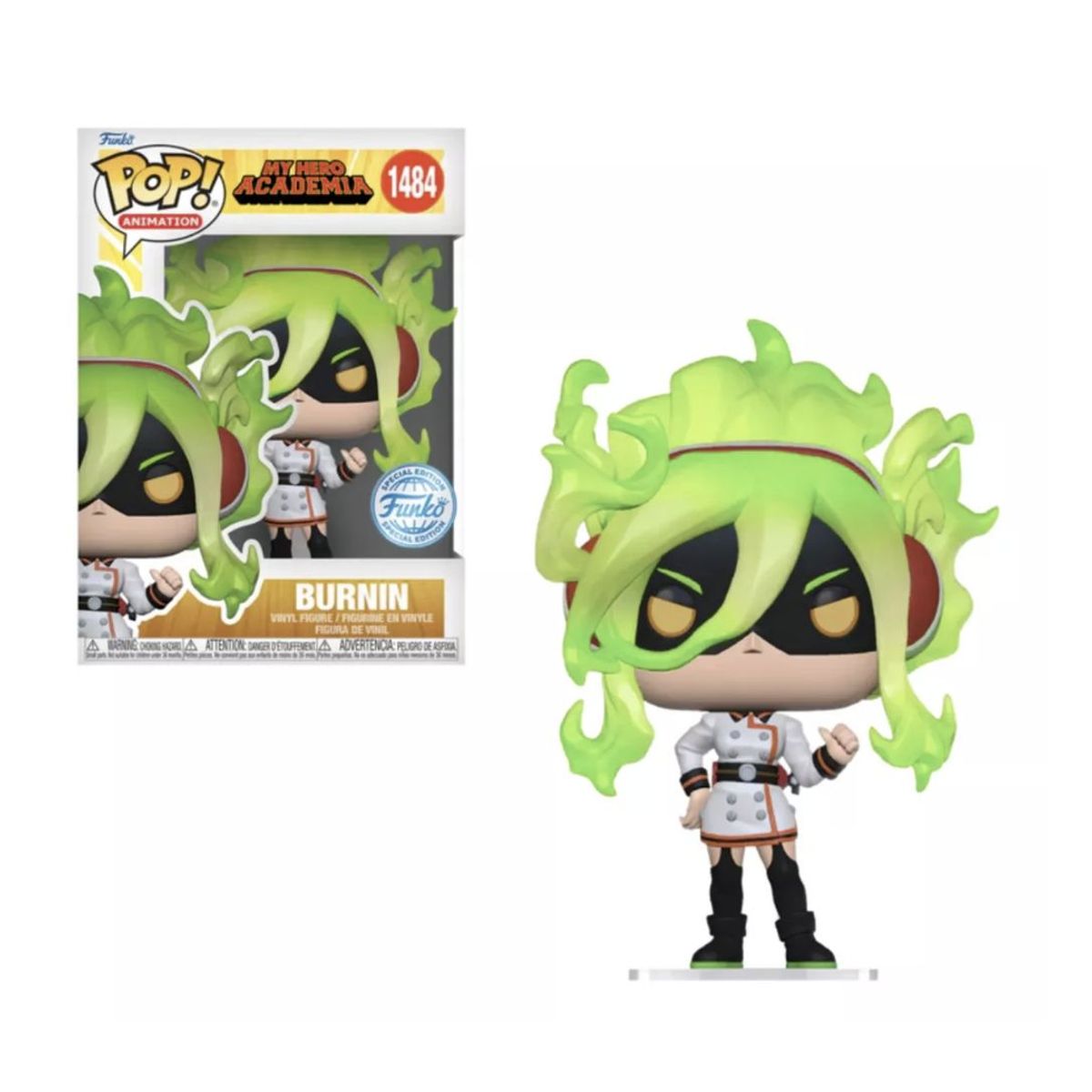 FUNKO - Burnin Funko Pop 1484 My Hero Academia Exclusivo