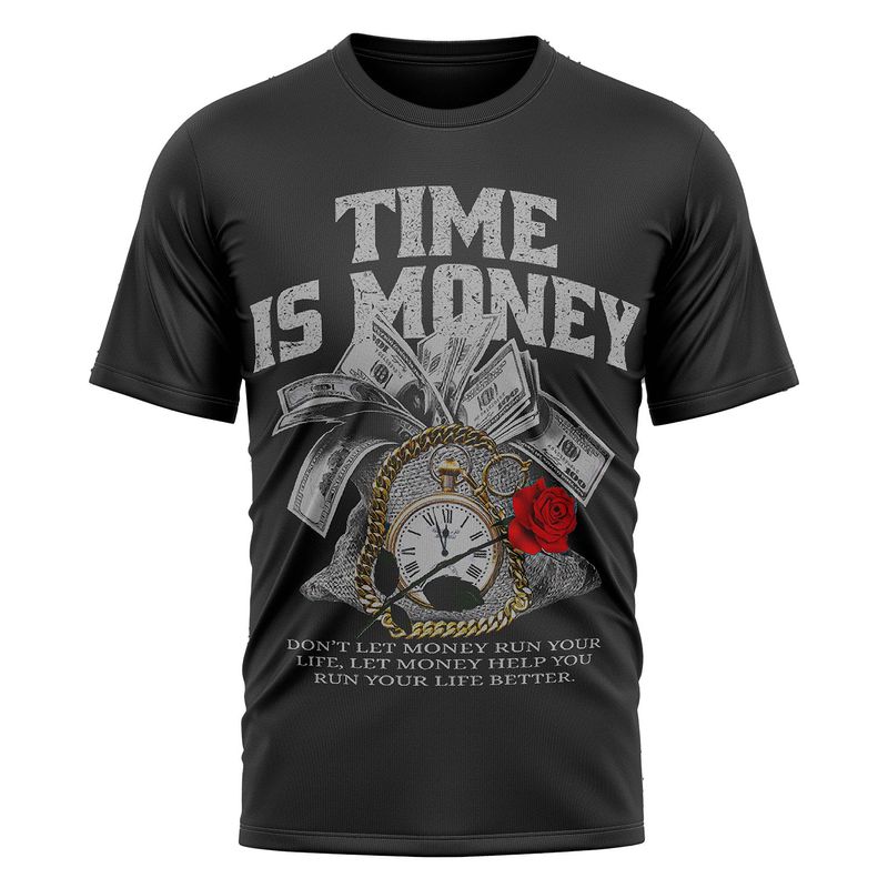 GENERICO - POLO HOMBRE TIME IS MONEY