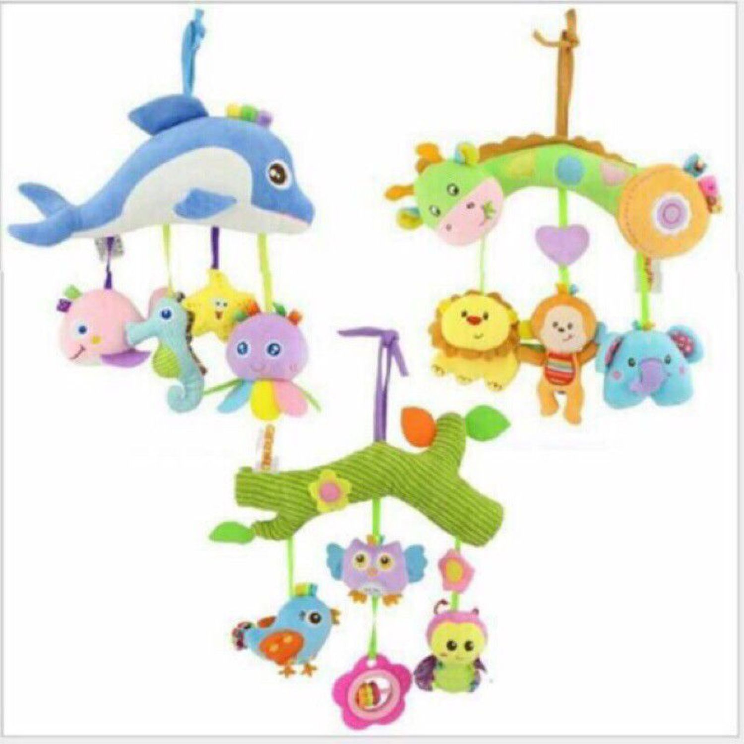 Juguete colgante para el coche y cuna bebe GENERICO