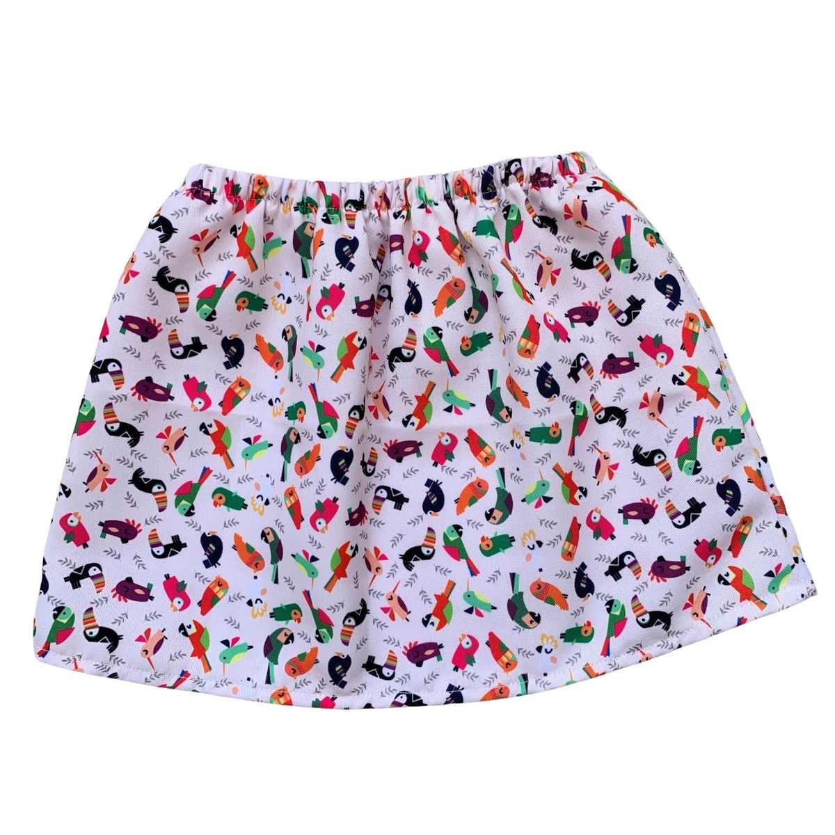 RED CARROT - Falda de algodon con pajaritos