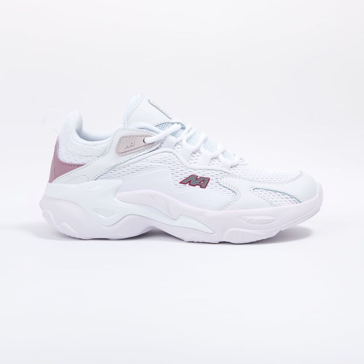 NEW ATHLETIC - ZAPATILLAS NEW ATHLETIC LIFESTYLE CHUNKY73 BLANCO CON VINO PARA MUJER