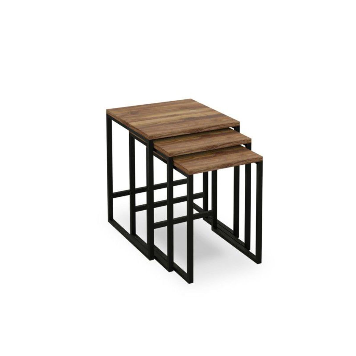 STARHOME - MESA AUXILIAR STAIRS 3 PIEZAS