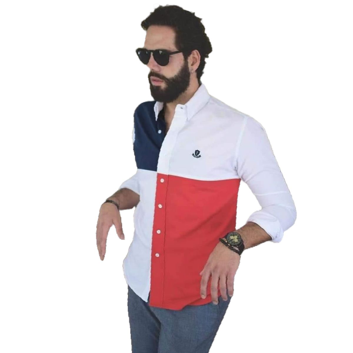 BONAPARTE - Camisa Manga Larga Bonaparte Caballero Algodón