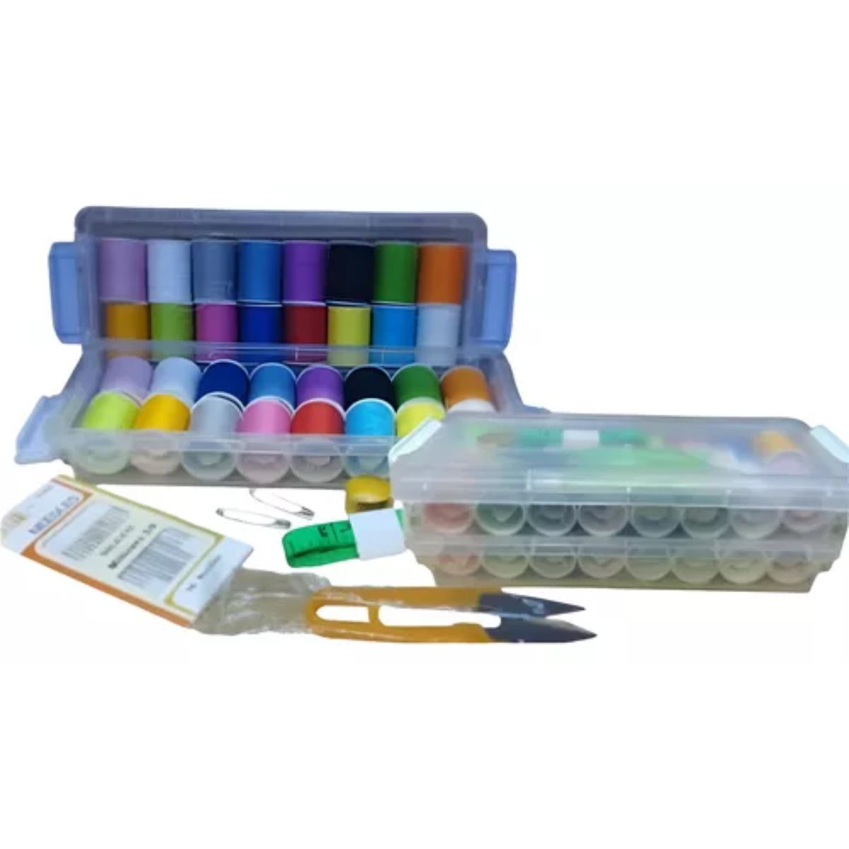 GENERICO - Costurero Para Viajes De Plástico Kit De Costura Práctico