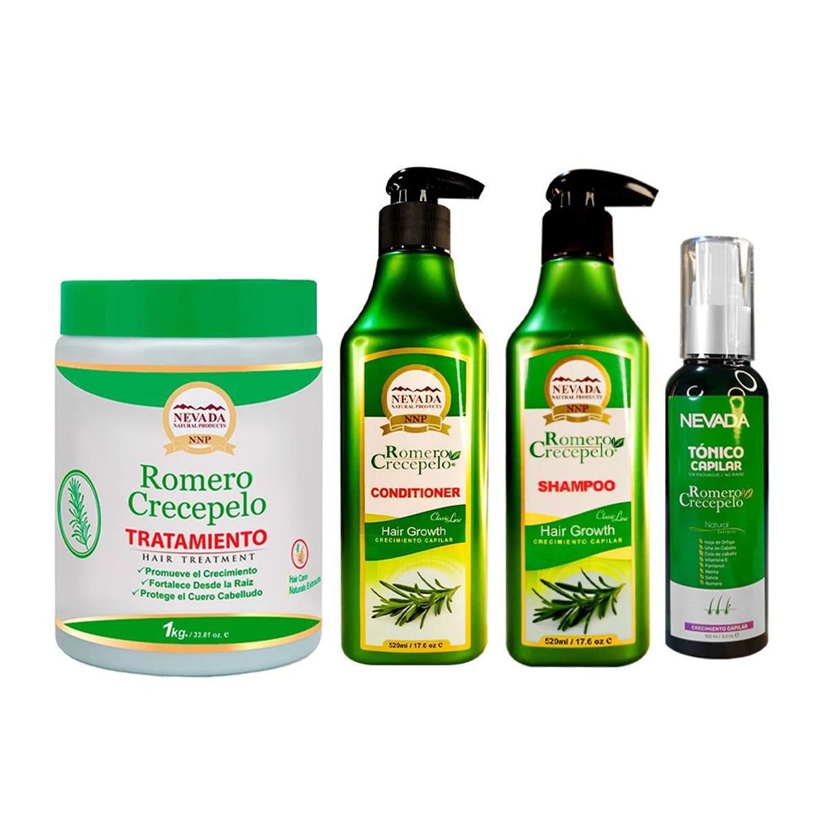 NEVADA NATURAL PRODUCTS - Pack Revitalizador y Crecimiento Capilar