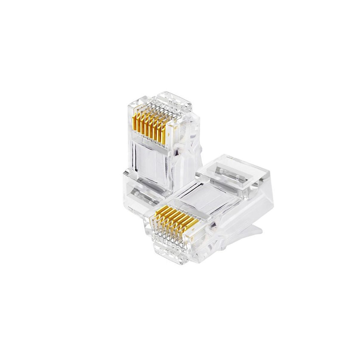 NEWLINK - Bolsa De 100 Conectores Rj45 Para Utp Cat6 Newlink