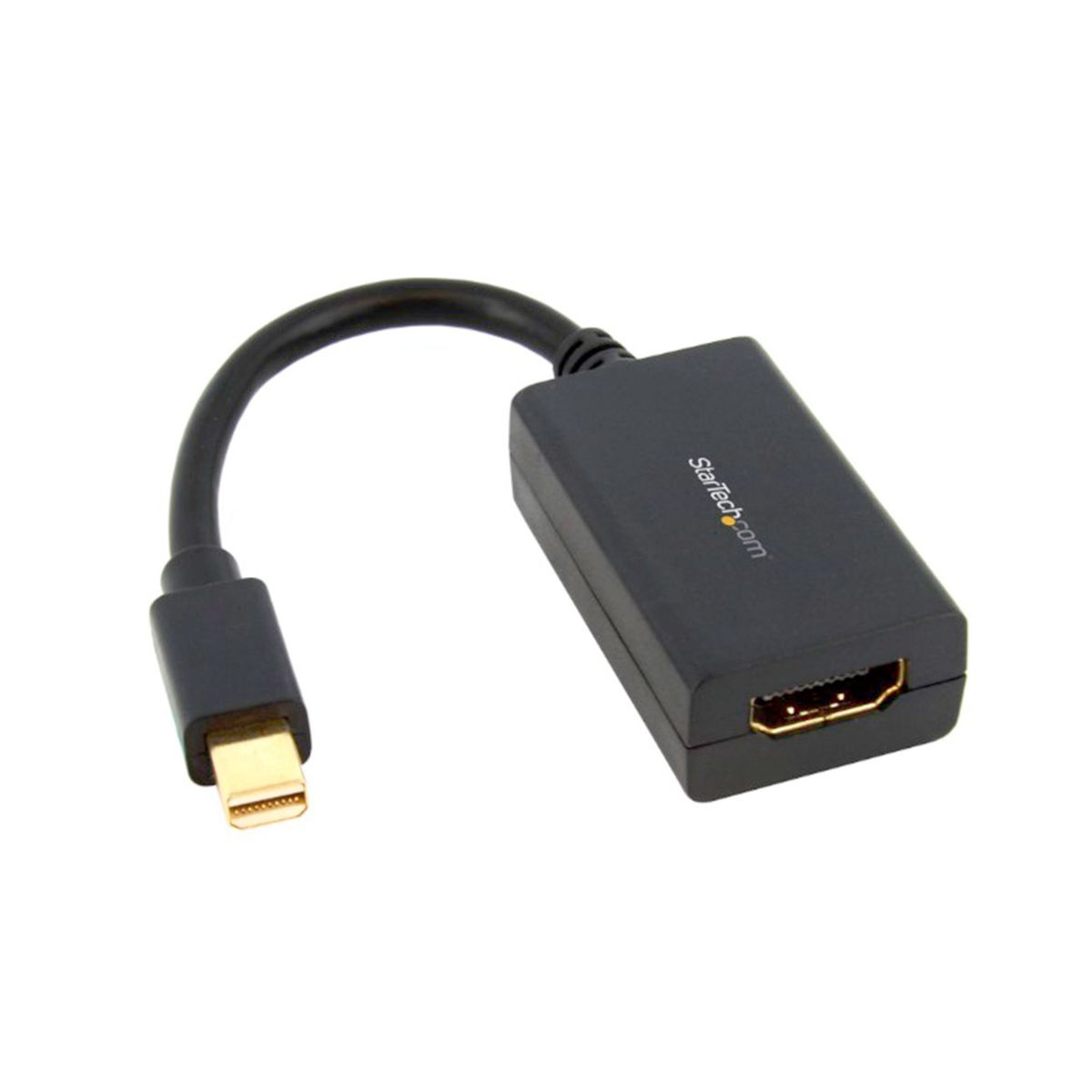STARTECH - ADAPTADOR STARTECH MINI DISPLAYPORT A HDMI COLOR NEGRO - P/N: MDP2HDMI