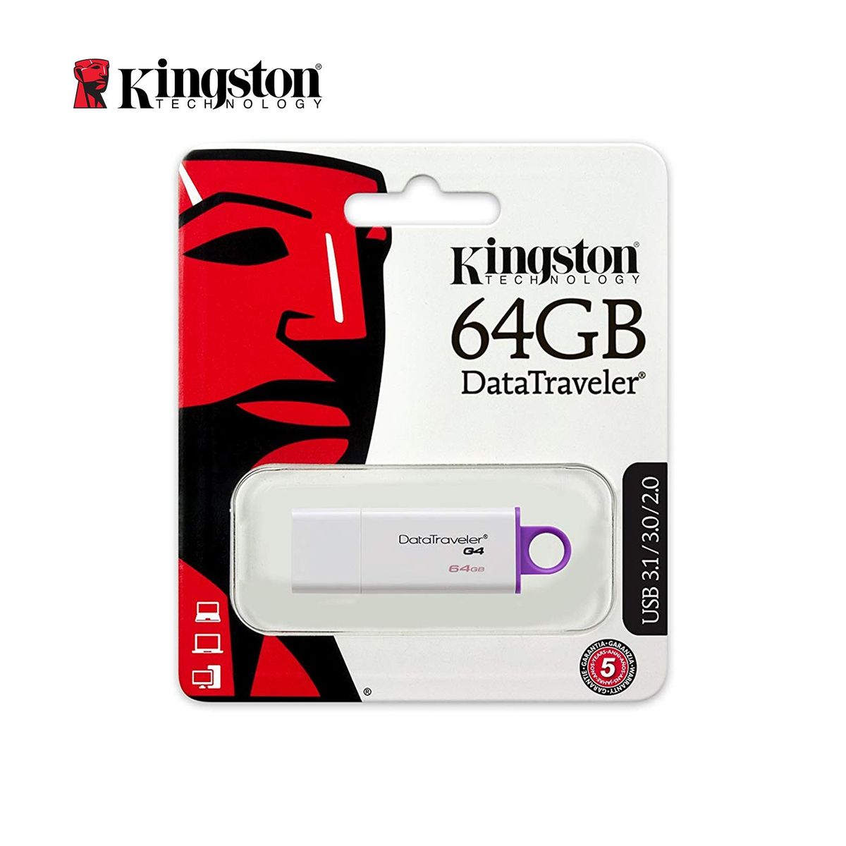KINGSTON - Memoria USB Kingston DTIG4 64GB