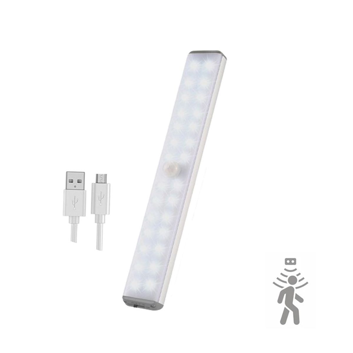 S&T - Luz Led S&T Recargable S-Movimiento Portable Iman Cold White SG28
