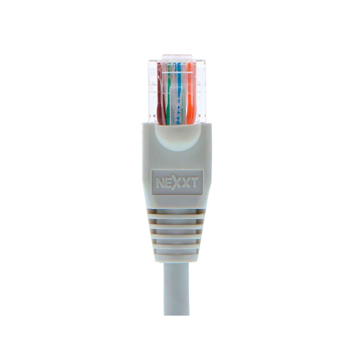 NEXXT SOLUTIONS - PATCH CORD NEXXT UTP RJ-45 90CM CAT5E, TRENZADO, GRIS P/N: AB360NXT01