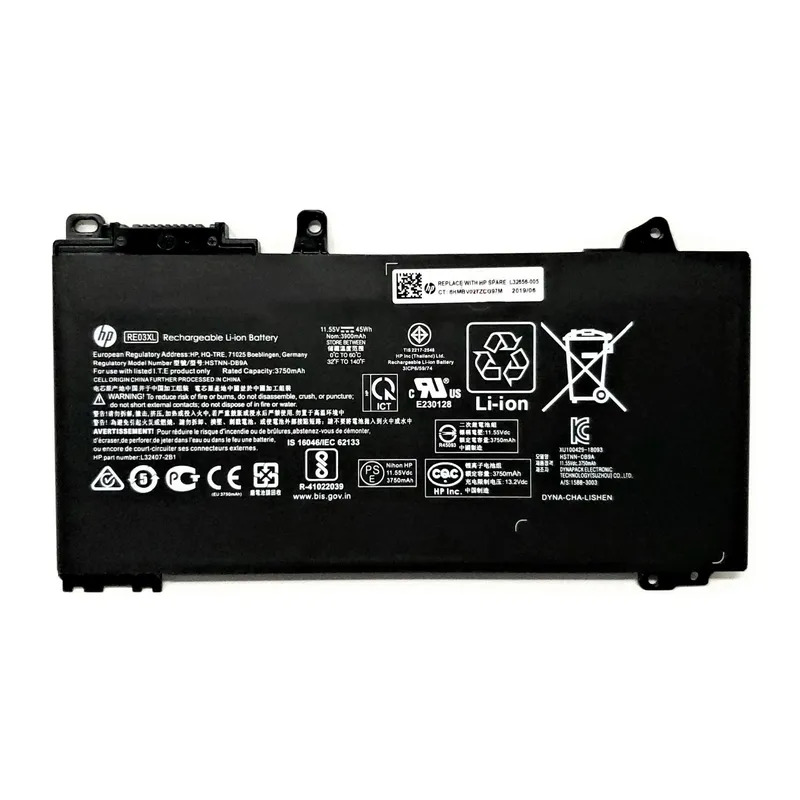HP - BATERIA HP 11.55V 45WH 3.92AH PARA HP PROBOOK 440 G7 - PN: L32656-002