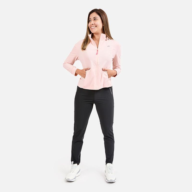NEW ATHLETIC - BUZO NEW ATHLETIC REFLEX ROSADO CON NEGRO PARA MUJER