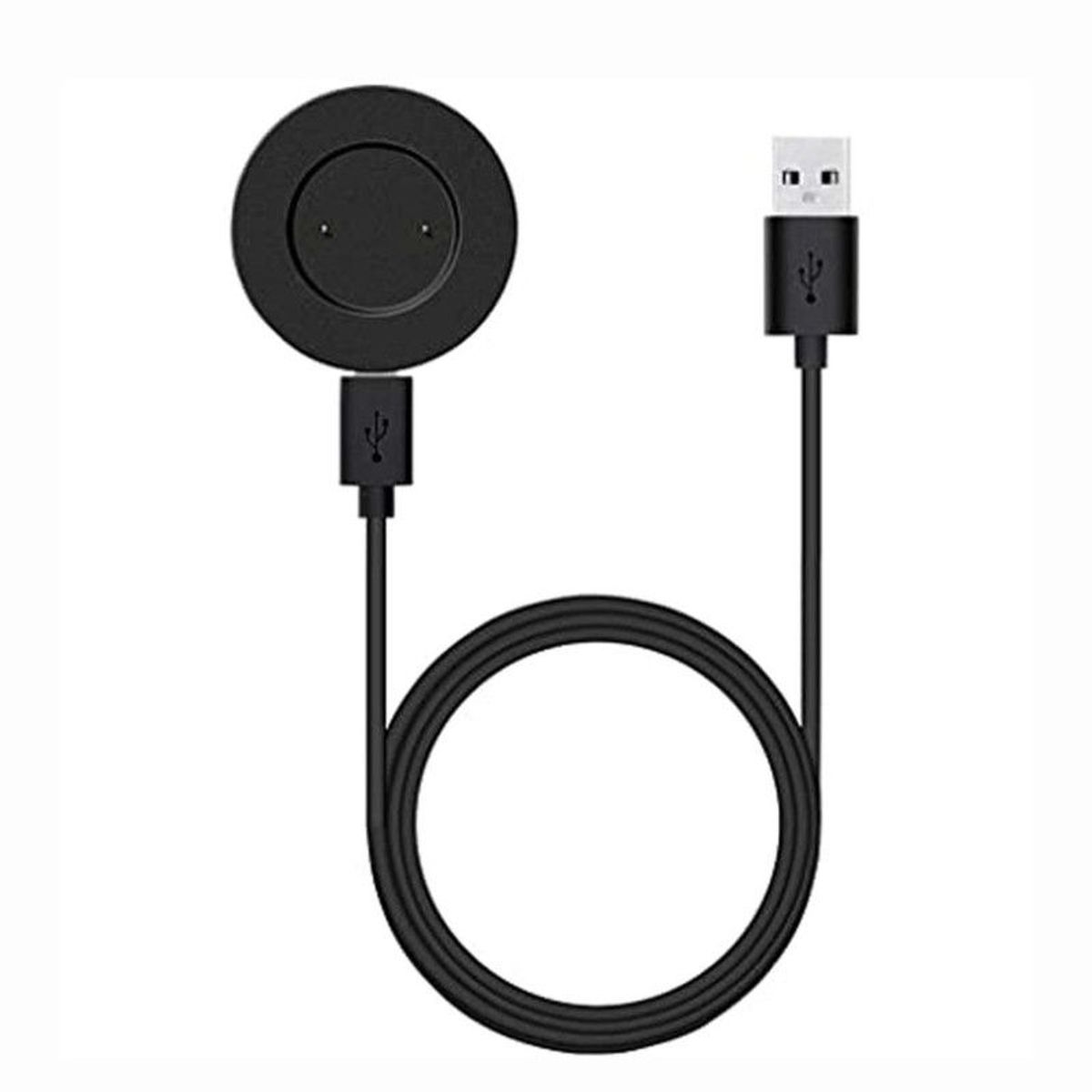 GENERICO - Cargador Compatible Para Smart Watch Huawei GT1 Y GT2 - Negro