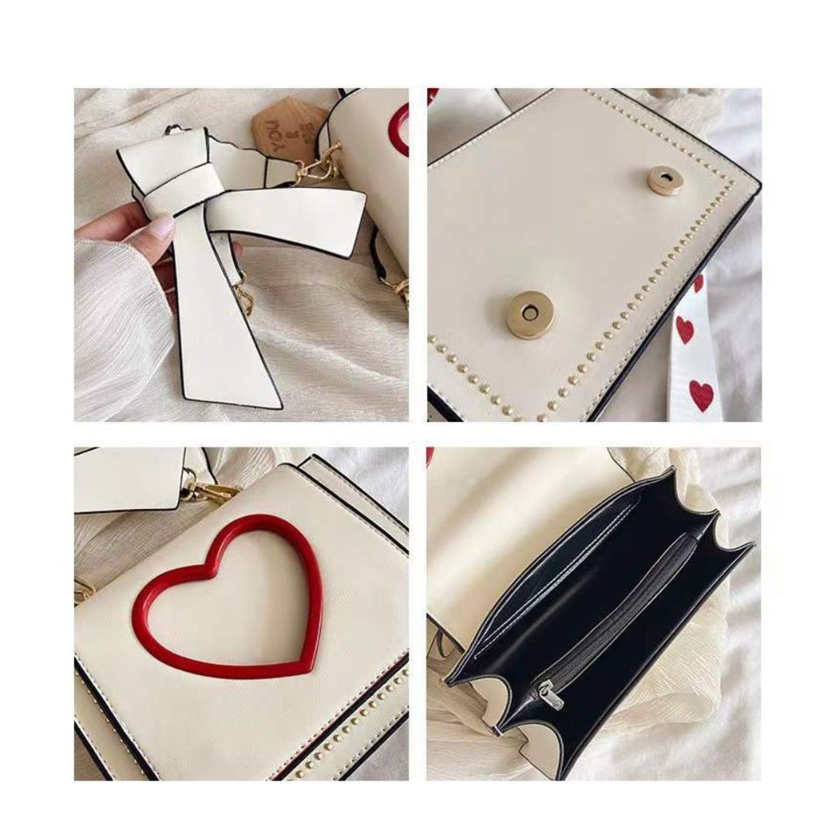 GENERICO - MORRAL LAZO CON CORAZÓN