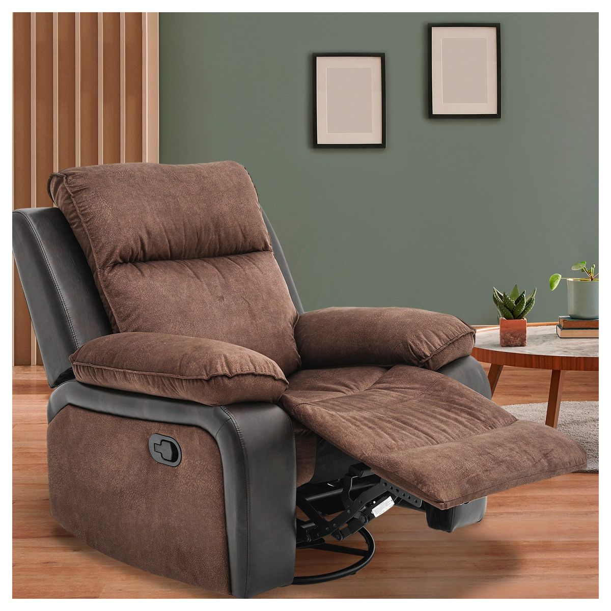 NOVAHUS - Sillón Reclinable Delfos Café
