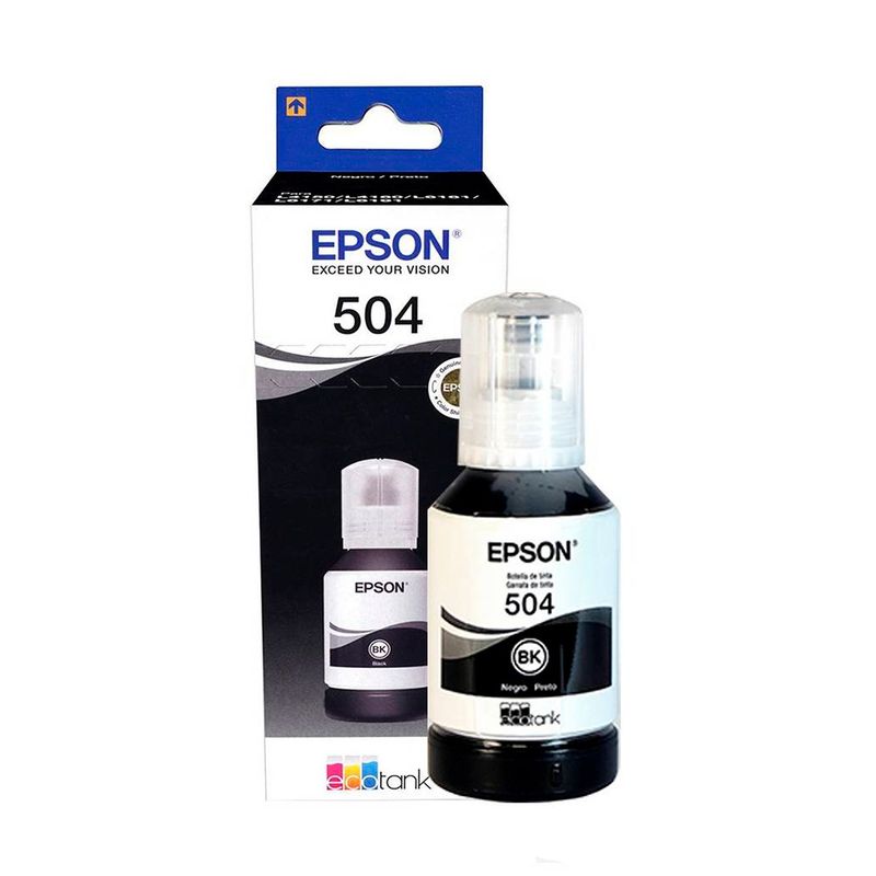 EPSON - Epson 504 - 127 ml - negro - original - recarga de tinta