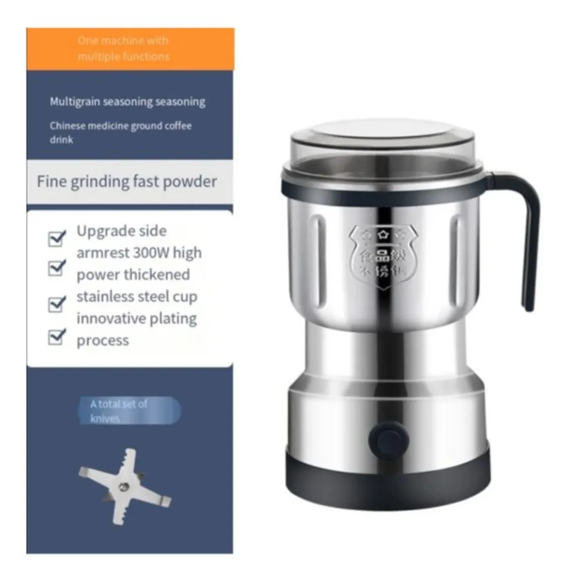 GENERICO - Cafe molino maquina trituradora nueces especias granos para el hogar