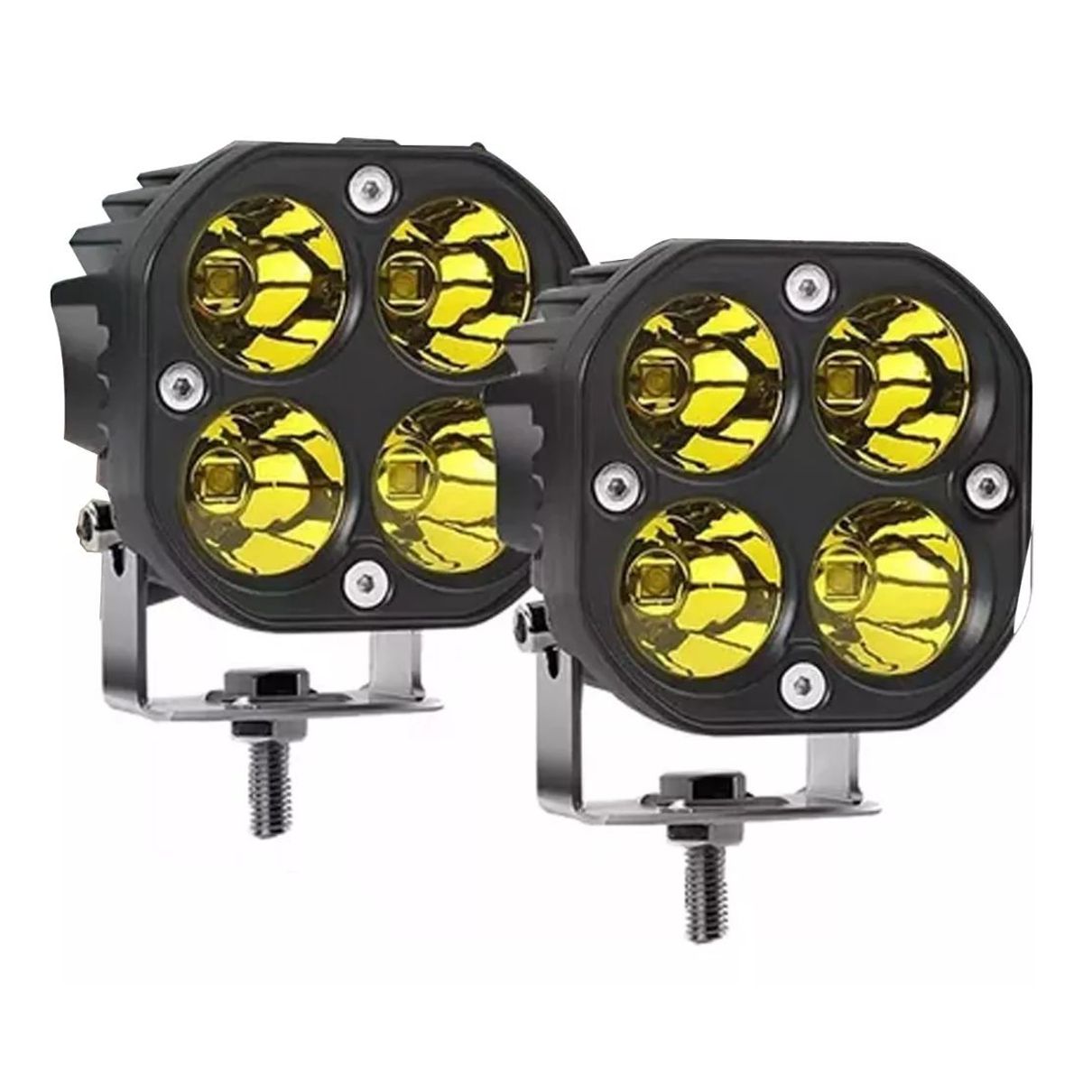 GENERICO - Par Faros De Luz Spot 40w Para Motocicleta Camioneta