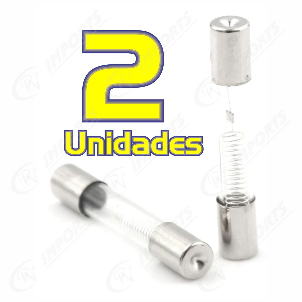 GENERICO - 2 Fusible Horno Microondas 0.8A 5kV Alto Voltaje