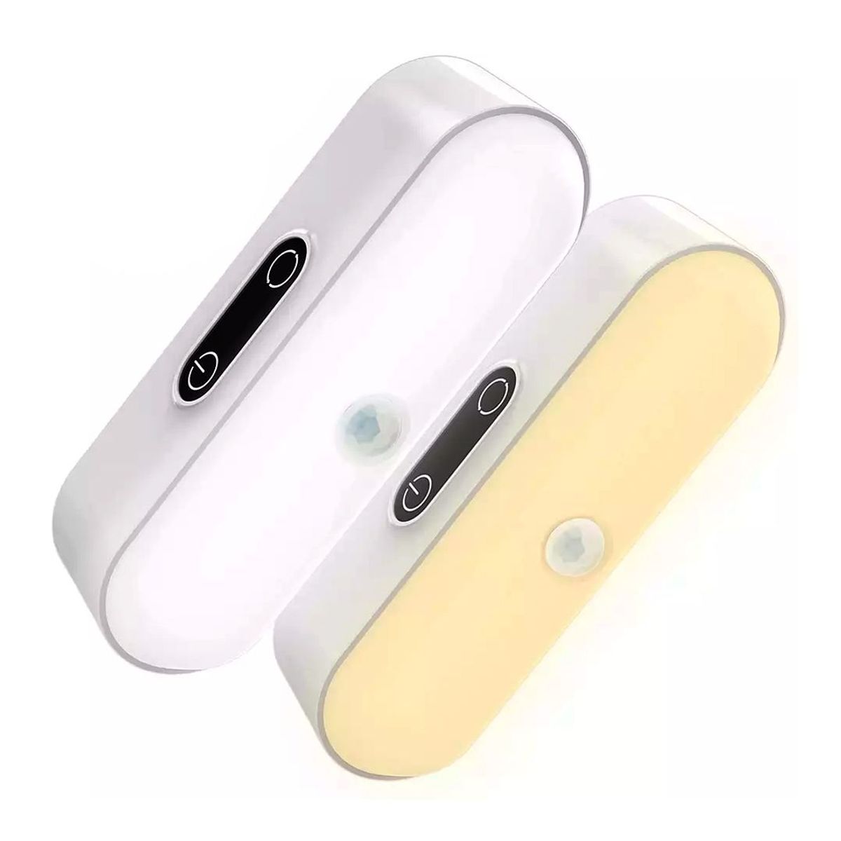 S&T - Luz Led S&T Recargable S-Movimiento Portable Iman Night Light 5 Colores SG48Pro