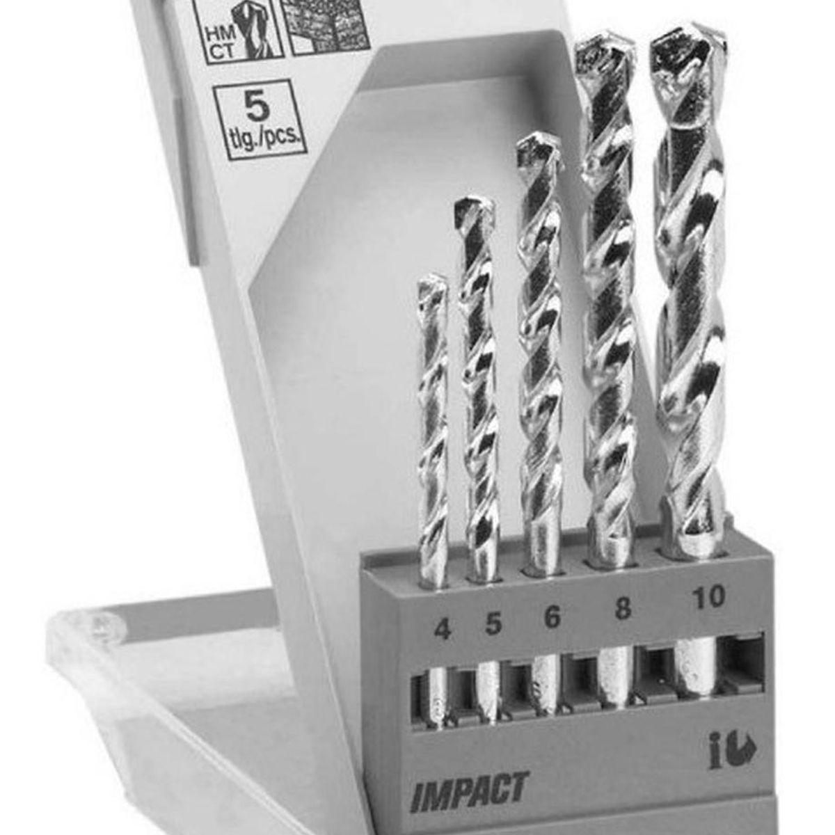 BOSCH - Bosch Set 5pzas Broca Muro CYL-1 4-10 mm