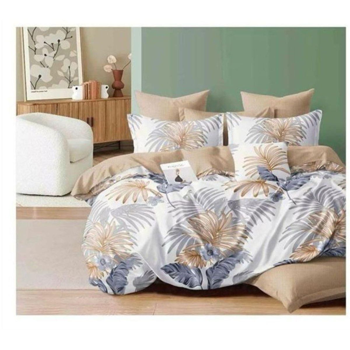 CASATEX - JUEGO DE SÁBANAS CASATEX CON DISEÑO QUEEN