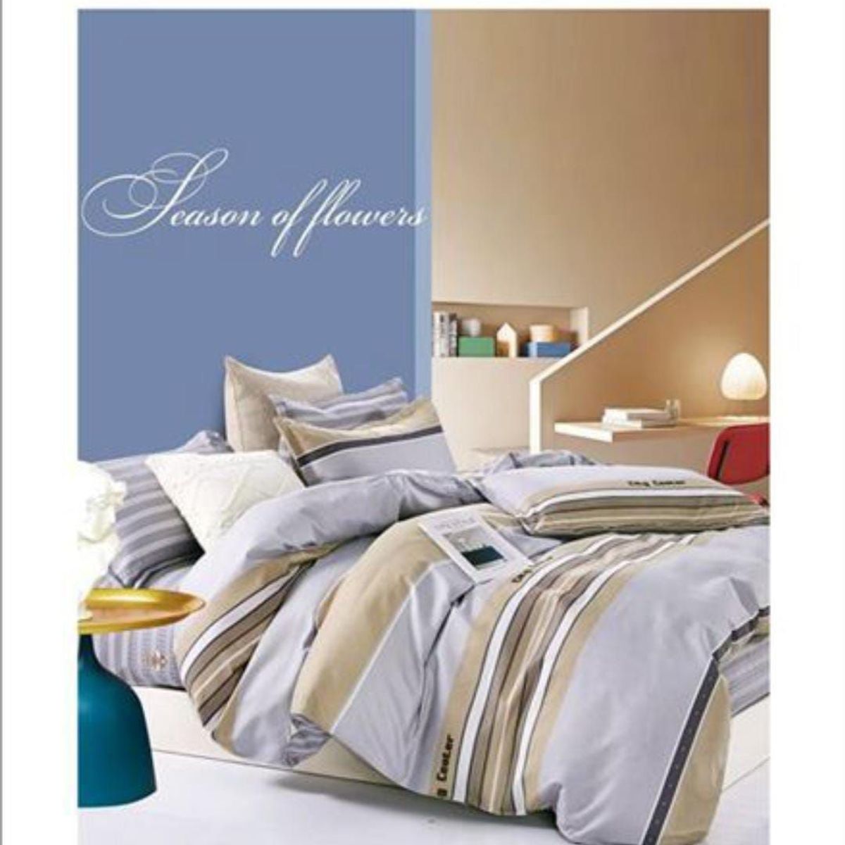 CASATEX - JUEGO DE SÁBANAS CASATEX CON DISEÑO KING