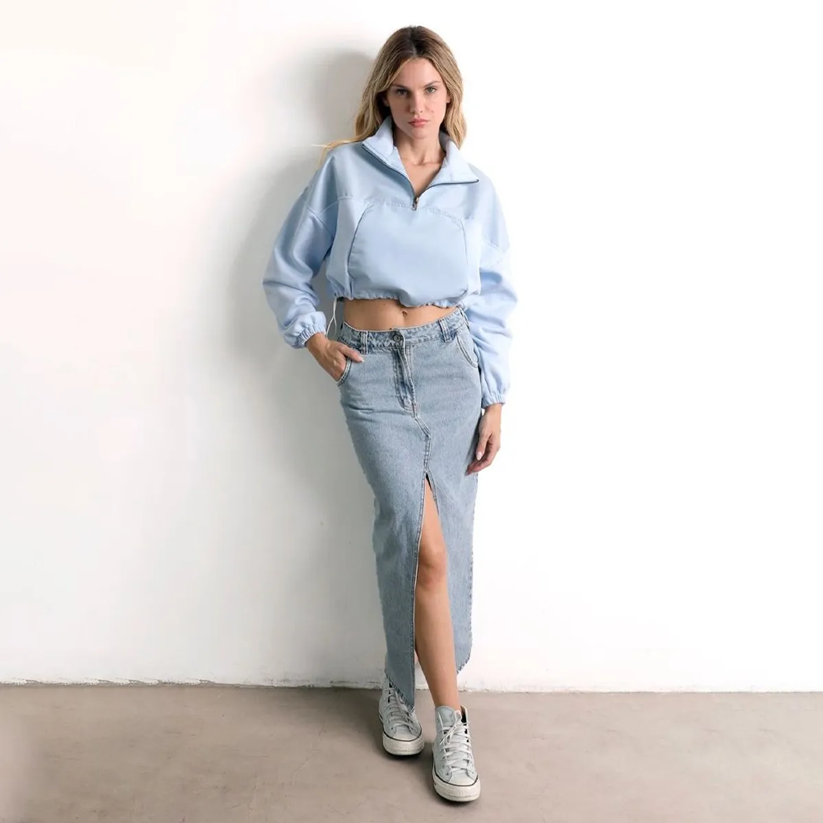 DESIRE - Sudadera Crop Deportiva para  Mujer Desire