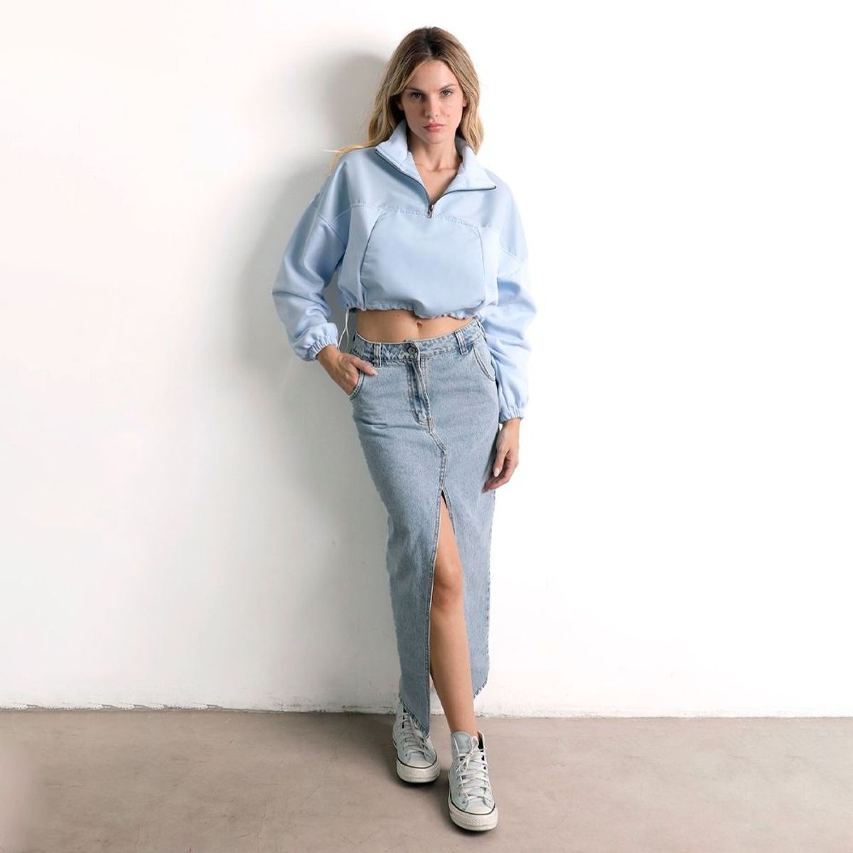 DESIRE - Sudadera Crop Deportiva para  Mujer Desire