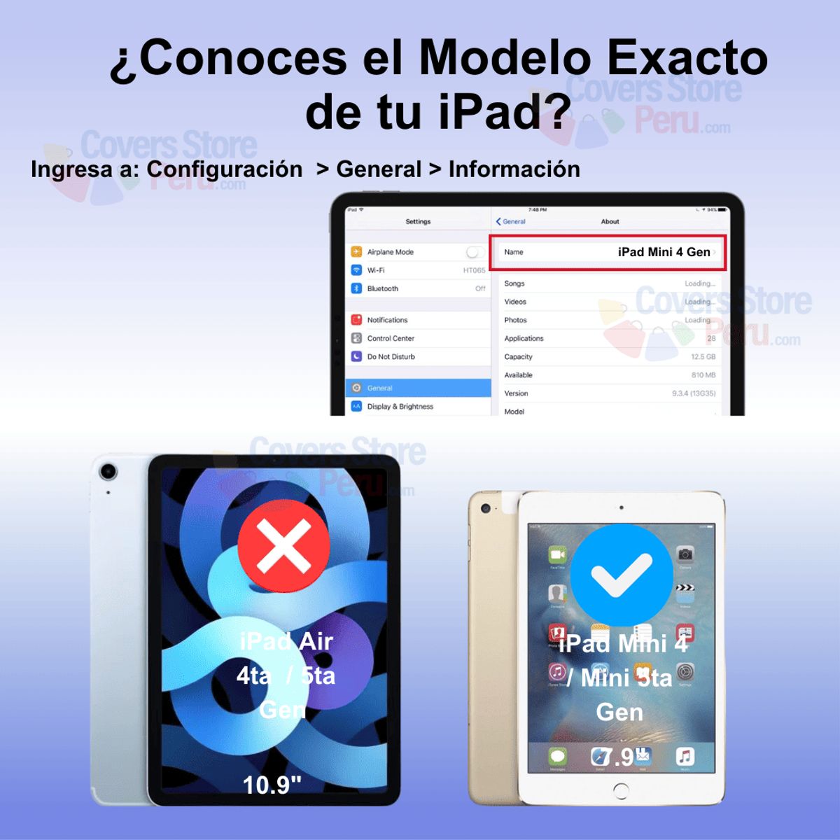 GENERICO - Mica para iPad Mini 4 - 7.9 " - A1538 de Cerámica Antishock