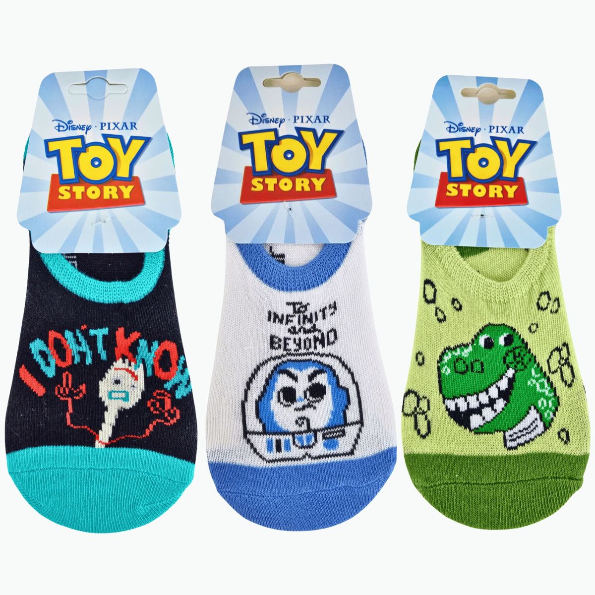 DISNEY - Pack 3 Medias Invisible - TOY STORY