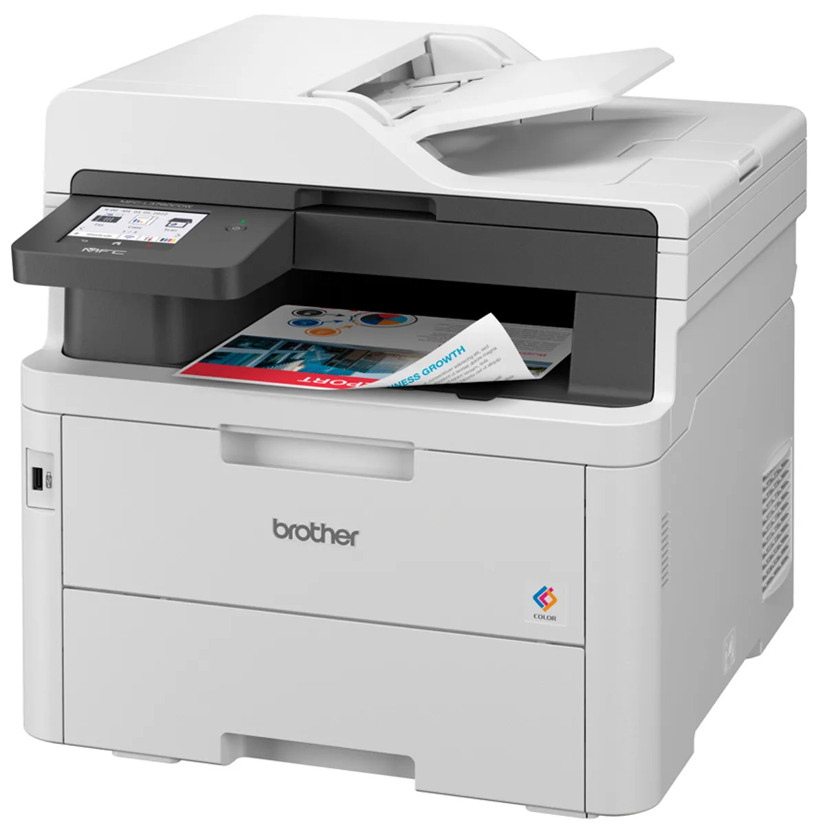 BROTHER - Impresora Brother DCP-L3760CDW Multifuncional Laser Color Wifi