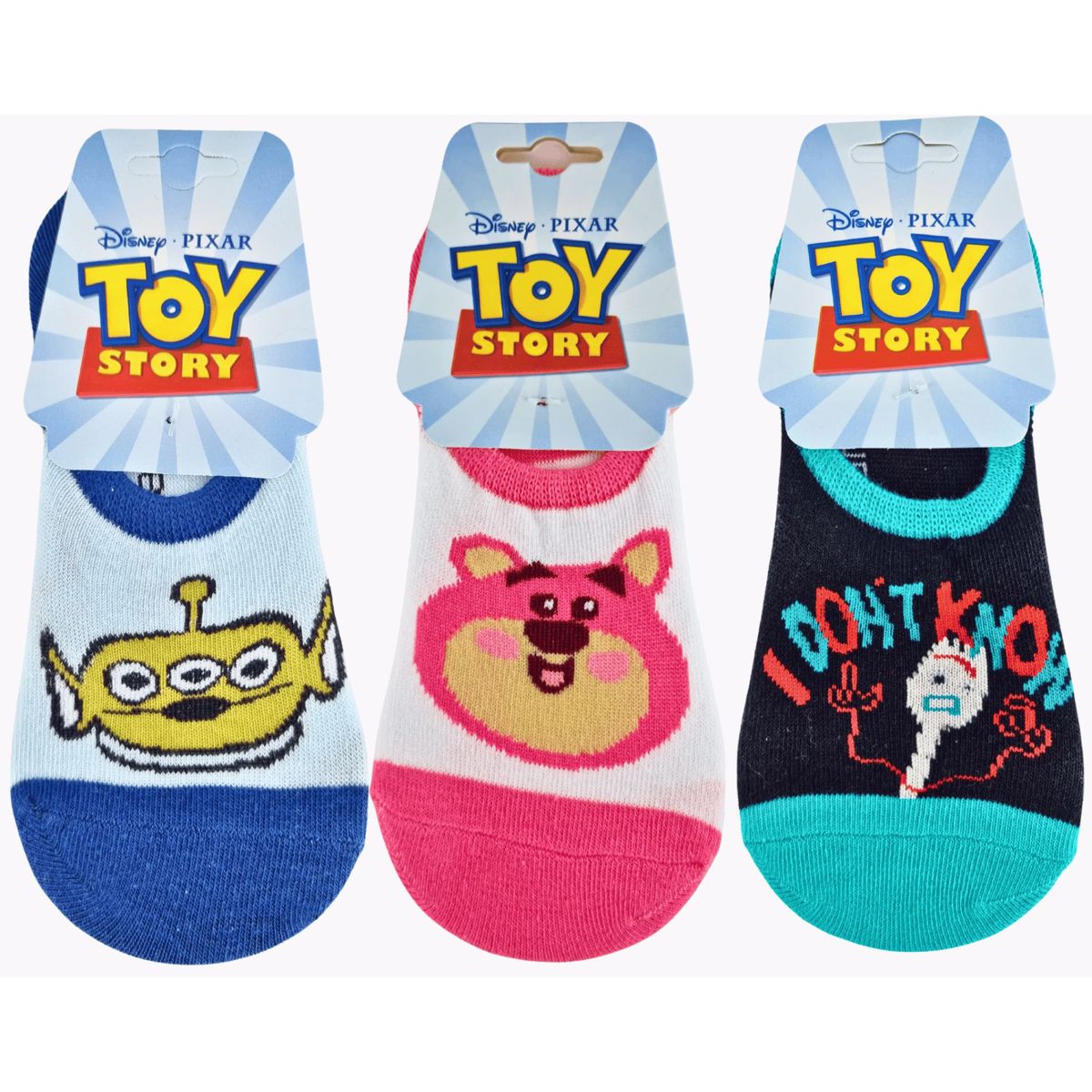 DISNEY - Pack 3 Medias Invisible - TOY STORY